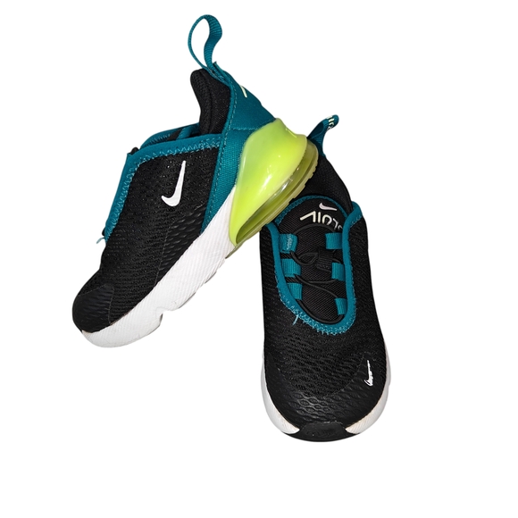 Nike | Shoes | Nike Air Max 27 Td Sneakers Blackbright Sprucebarely ...
